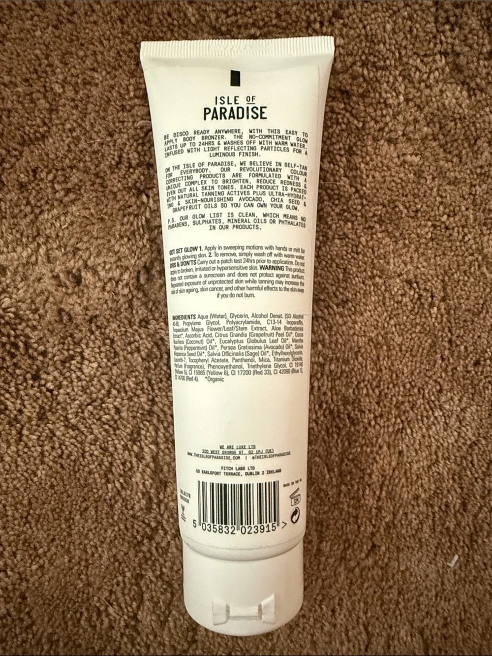 Isle of Paradise Disco Tan